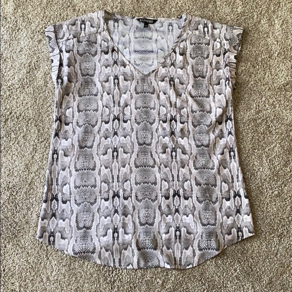 Snake print Express Blouse